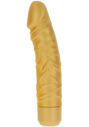 ToyJoy Get Real Gold Dicker Original Vibrator 20 cm — złoty – fotografia 2 od dystrybutora