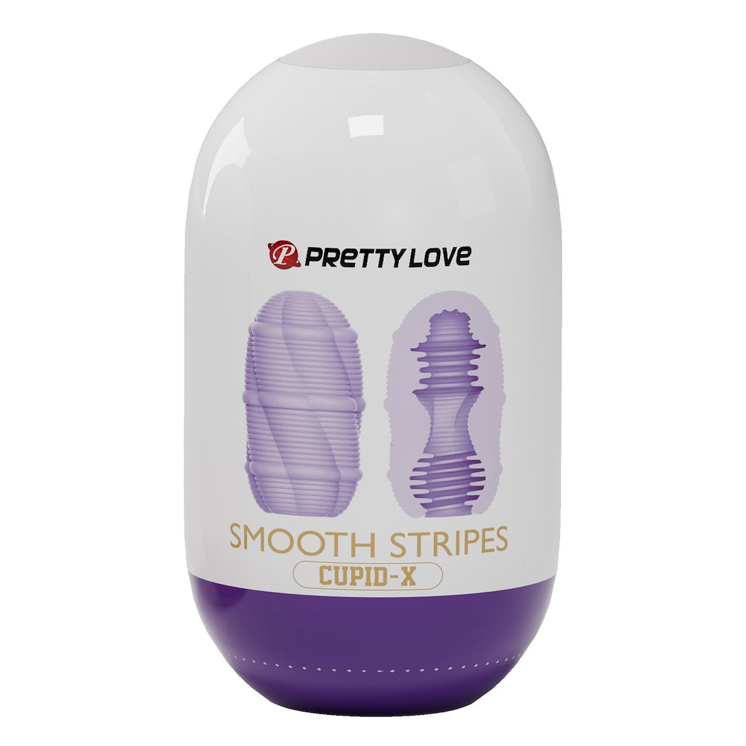 Pretty Love Cupid-X Smooth Stripes — masturbator TPR, fotografia producenta 1