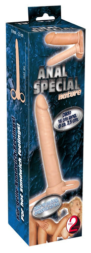 You2Toys Anal Special — model TPR z pierścieniami — Cielisty — opakowanie lub drugi widok