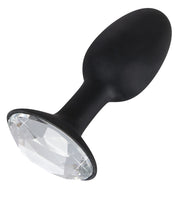 You2Toys Diamond Small — czarny korek silikonowy — 51090400000