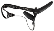 You2Toys Double Strap On Black — silikonowy zestaw