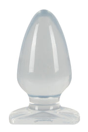 Crystal Plug & Joy — przezroczysty korek analny — Przezroczysty