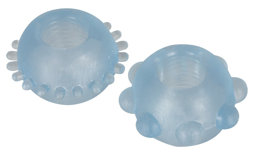 You2Toys — zestaw 2 niebieskich pierścieni TPE