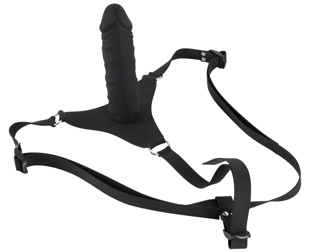 You2Toys Silicone Strap-on — silikonowy zestaw 17 cm