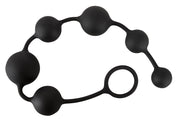 Black Velvets — sześć silikonowych koralików