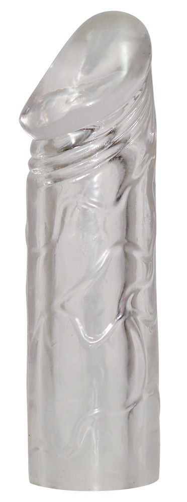 Rebel Mega Dick Sleeve — nakładka TPE — Przezroczysty