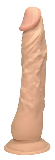 European Lover — dildo z PVC z przyssawką — 23 cm — cielisty