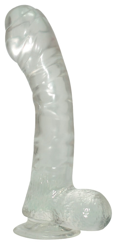 NMC Buttcock — dildo PVC 17 cm — Przezroczysty — Lazy