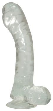 NMC Buttcock — dildo PVC 17 cm — Przezroczysty — Lazy