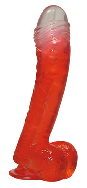 NMC Buttcock — dildo PVC 17 cm — Czerwony — Jolly