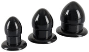 You2Toys Plug Kit — zestaw 3 czarnych korków TPR — 53157000000