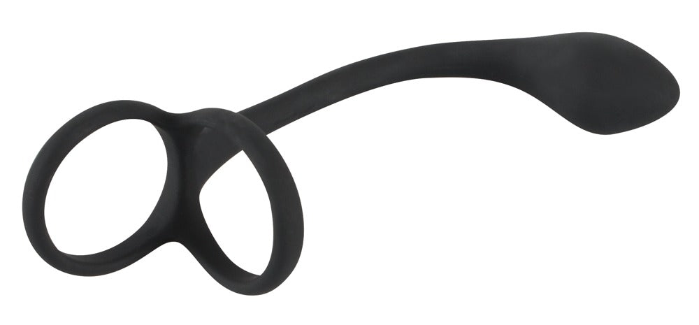 Black Velvets Cock + Ball ring – zdjęcie 1