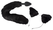 Bad Kitty Pet Play — korek z ogonem i kocie uszy
