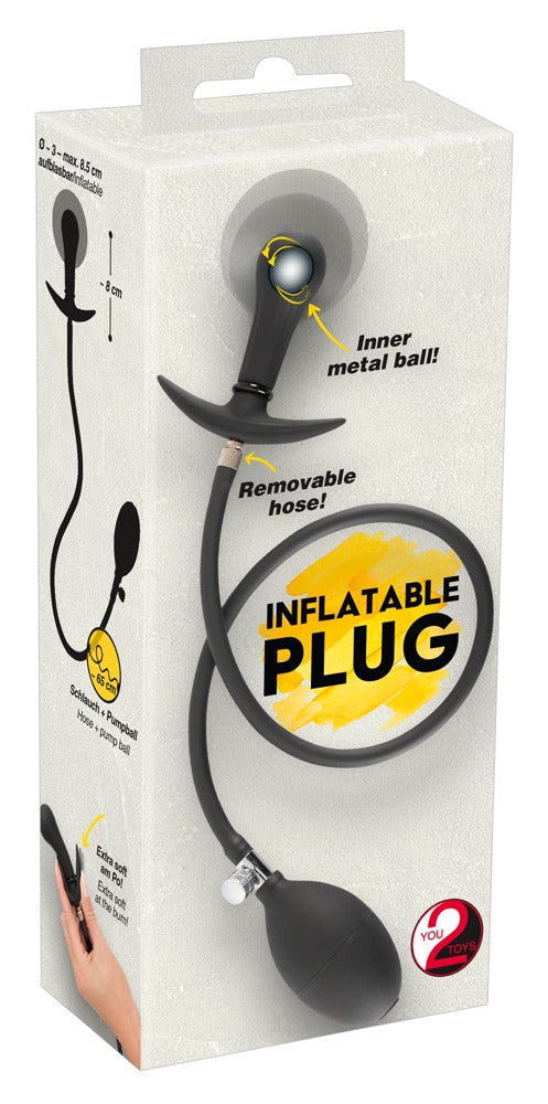 You2Toys — Inflatable Plug inner Metal Ba – zdjęcie 1