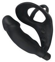 Black Velvets — Vibrating Silicone Plug – zdjęcie 2