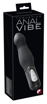 You2Toys — Y2T Black Thrusting Anal Vibe – zdjęcie 1