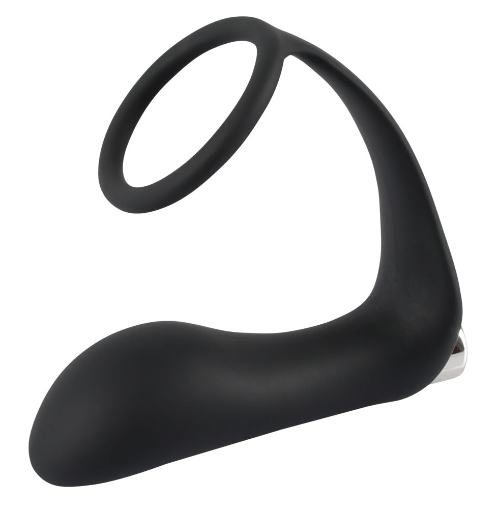 Black Velvets — BV Vibrating ring & plug – zdjęcie 1