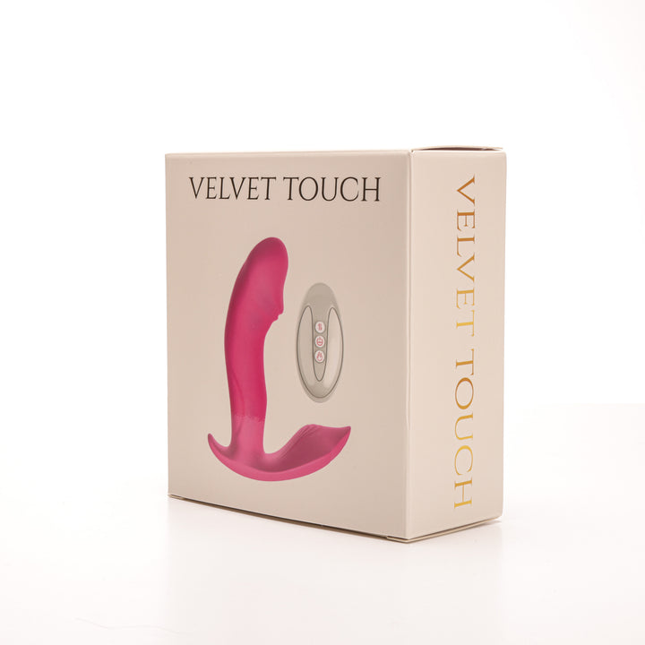 Velvet Touch – stymulator z funkcją Finger, różowy