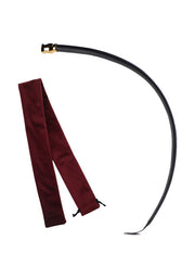 Gładki Skórzany Pejcz Z Główką W Kształcie Róży Zalo & Upko Leather Soft Whip UPKO — zdjęcie produktu PLAYROOM