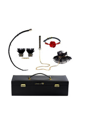Zestaw Skórzanych Akcesoriów Do Bdsm W Walizeczce Zalo & Upko Luxurious & Romantic Bondage Play Kit UPKO — zdjęcie produktu PLAYROOM