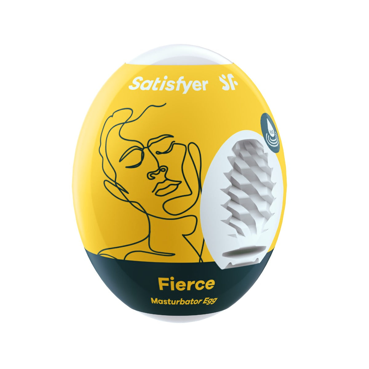 Masturbator Egg Fierce Satisfyer — zdjęcie produktu od PLAYROOM