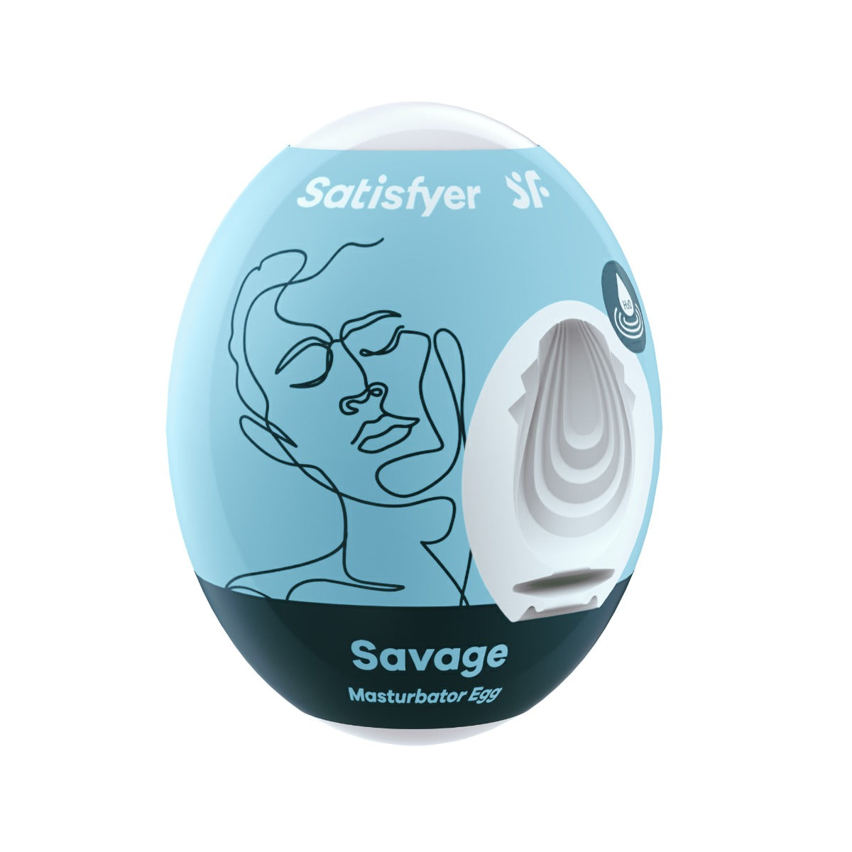 Masturbator Egg Savage Satisfyer — zdjęcie produktu od PLAYROOM