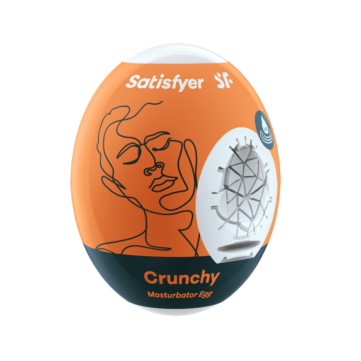 Masturbator Egg Crunchy Satisfyer — zdjęcie produktu od PLAYROOM