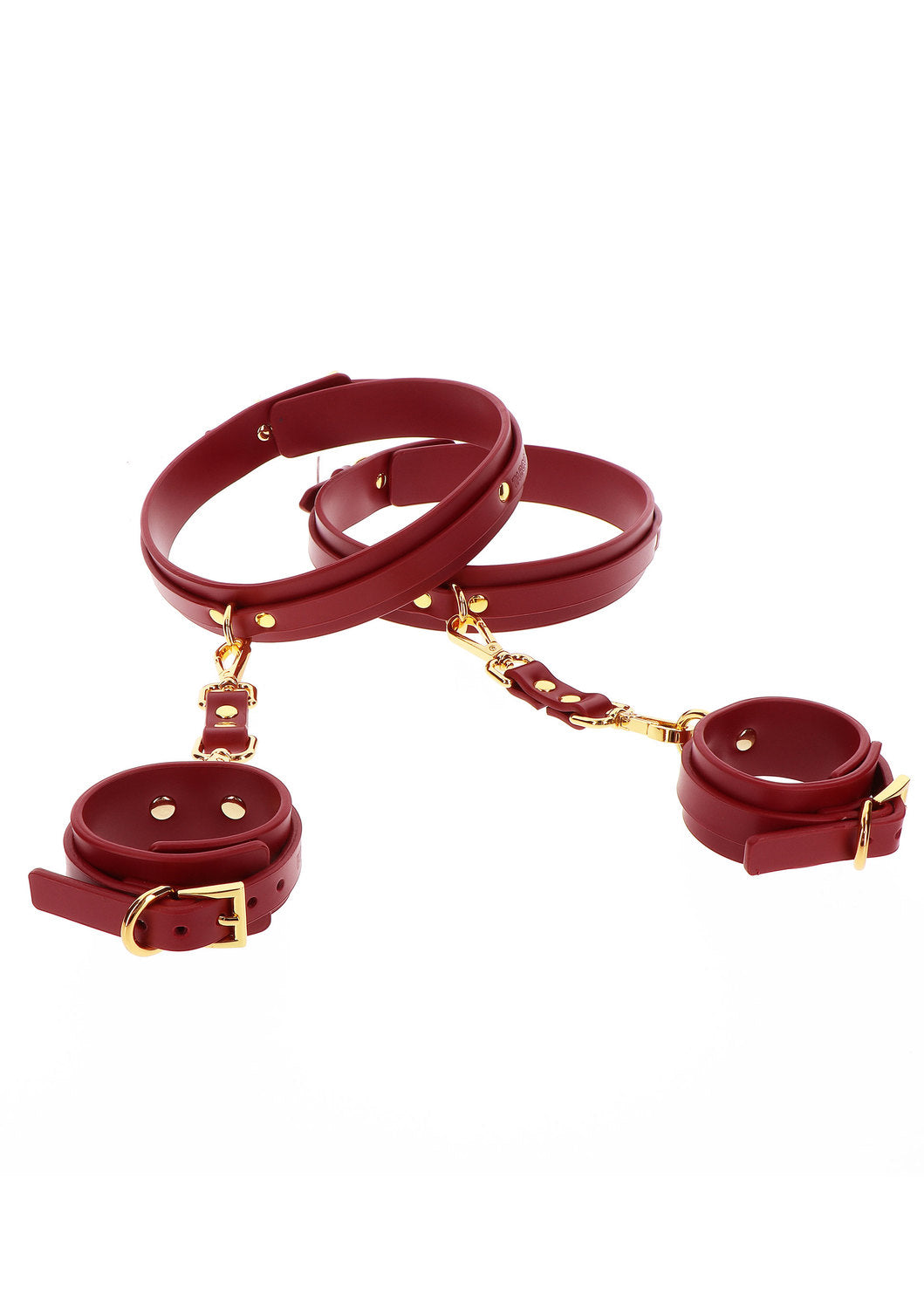 Kajdanki Na Ręce I Uda Wrist To Thigh Cuff Set Taboom — zdjęcie produktu od PLAYROOM