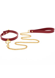 Wegańska Obroża Ze Smyczą O-Ring Collar And Chain Leash Taboom — zdjęcie produktu od PLAYROOM