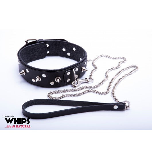 Obroża Męska Ze Smyczą Whips — zdjęcie produktu od PLAYROOM