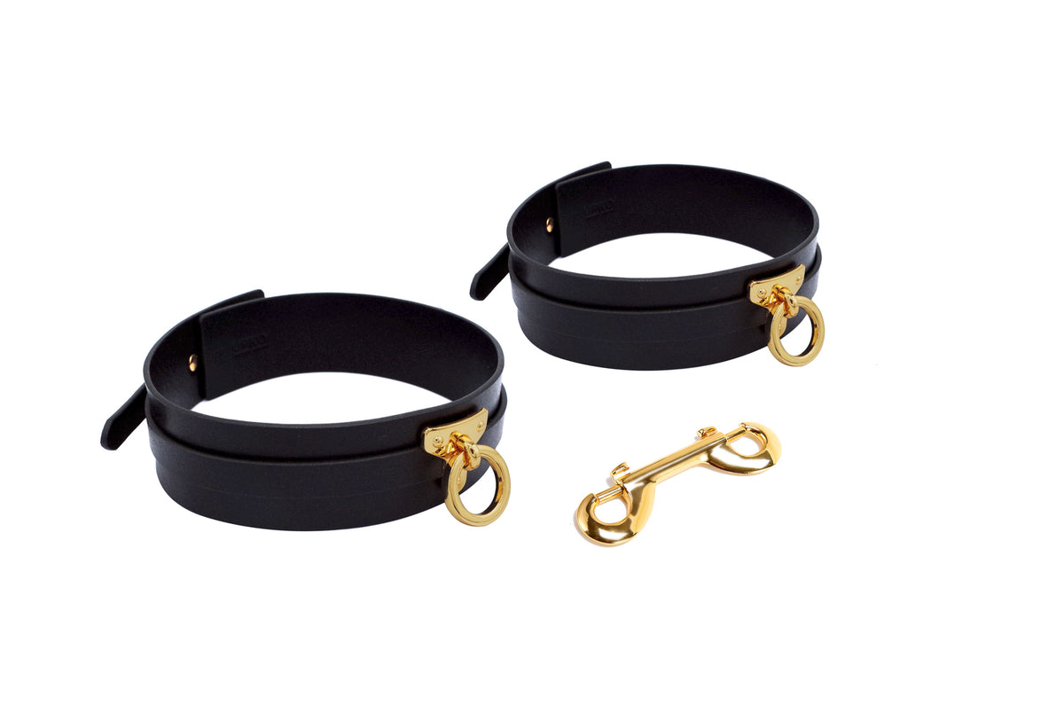 Skórzane Kajdanki Na Uda Upko Leather Thigh Cuffs UPKO — zdjęcie produktu PLAYROOM