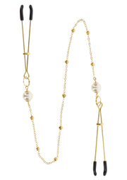 Zaciski Na Sutki Tweezers Pearl & Deluxe Chain Taboom — zdjęcie produktu 2 od PLAYROOM