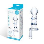 Szklany Korek Z Uchwytem Candy Land Juicer S Dildo Glas — zdjęcie produktu od PLAYROOM