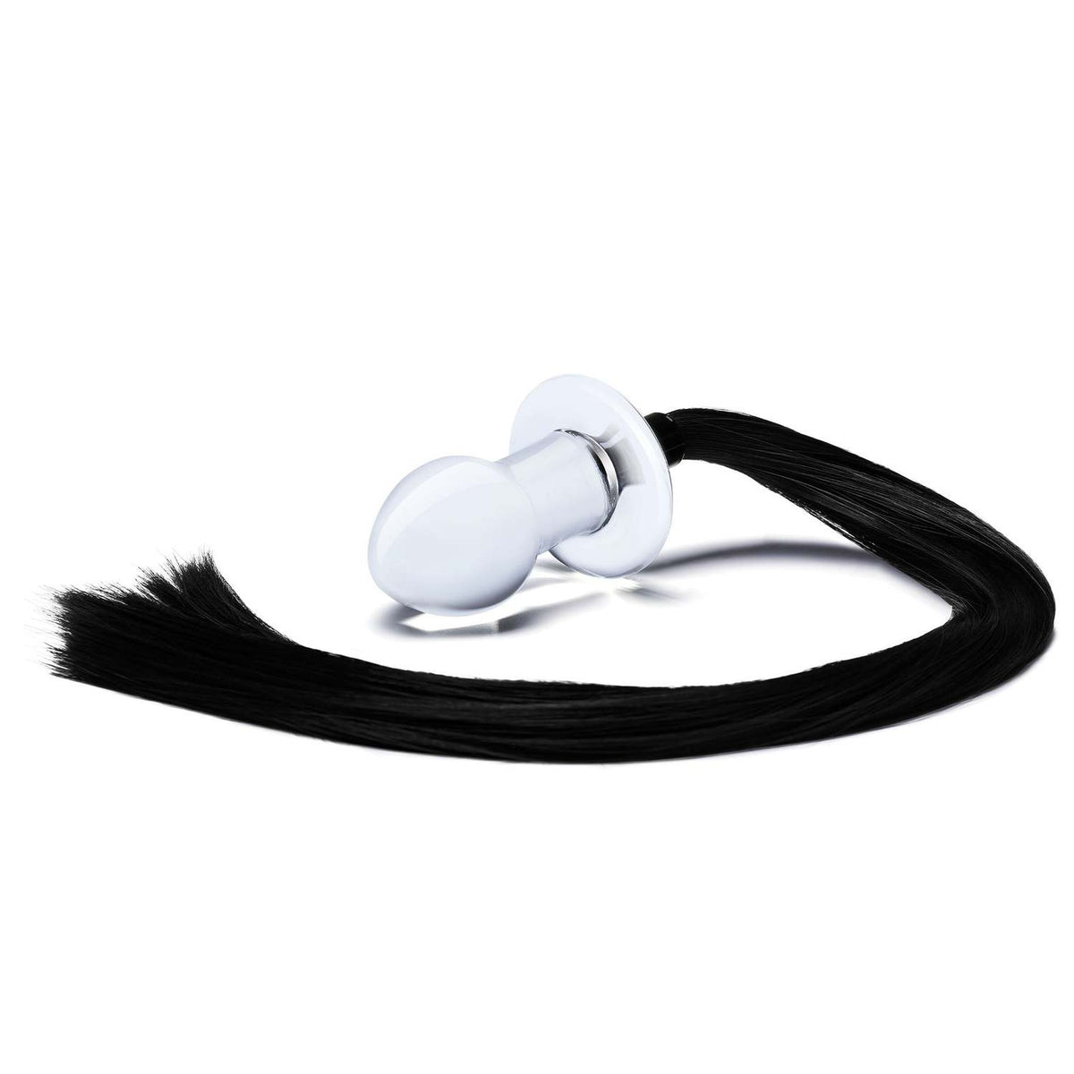 Szklana Zatyczka Z Końskim Ogonem Horse Tail S Butt Plug Glas — zdjęcie produktu od PLAYROOM