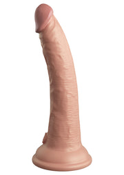 7 Inch Dual Density Silicone Cock Light King Cock — zdjęcie produktu od PLAYROOM