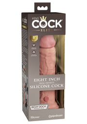Miękkie Silikonowe Dildo Z Twardszym Rdzeniem 8 Inch Dual Density Silicone Cock Light King Cock — zdjęcie produktu od PLAYROOM