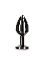 Korek Analny Butt Plug With Diamond Jewel Silver M Taboom — zdjęcie produktu 3 od PLAYROOM