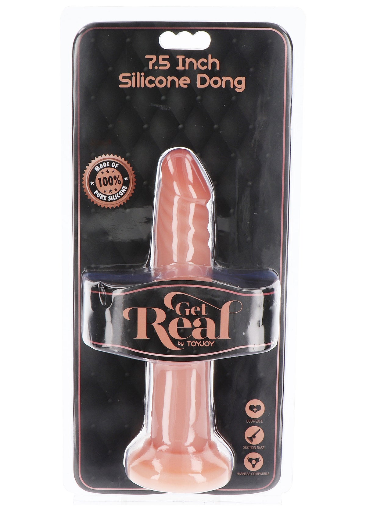 ToyJoy Get Real Silicone 19 cm Dong – zdjęcie 1