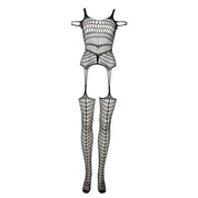 Bodystocking Shredded Black Os Le Désir — zdjęcie produktu PLAYROOM