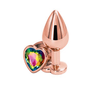 Korek Analny Rear Assets Heart M Rose Gold NS Novelties — zdjęcie produktu 1 od PLAYROOM