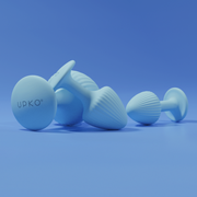 UPKO The Mushroom — zestaw 3 silikonowych korków analnych — zdjęcie produktu PLAYROOM