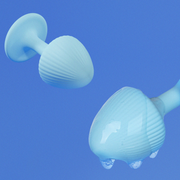 UPKO The Mushroom — zestaw 3 silikonowych korków analnych — zdjęcie produktu PLAYROOM