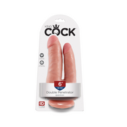 Dildo King Cock Double Penetrator Light Pipedream — zdjęcie produktu od PLAYROOM