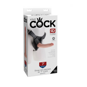 Uprząż Z Dildo King Cock Strap On Horness 7 Light Pipedream — zdjęcie produktu od PLAYROOM