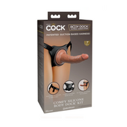Uprząż Z Dildo King Cock Elite Comfy Silicone Body Dock Kit Pipedream — zdjęcie produktu od PLAYROOM
