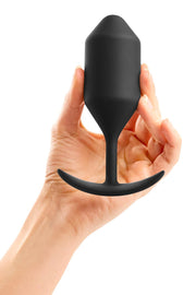 Korek analny Snug Plug 4 Black b-Vibe — zdjęcie produktu od PLAYROOM