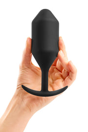 Korek analny Snug Plug 5 Black b-Vibe — zdjęcie produktu od PLAYROOM