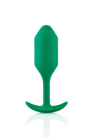 Korek analny Snug Plug 2 Green b-Vibe — zdjęcie produktu od PLAYROOM