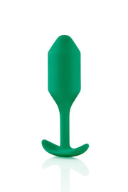 Korek analny Snug Plug 2 Green b-Vibe — zdjęcie produktu od PLAYROOM