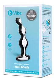 Koraliki analne Stainless Steel Anal Beads b-Vibe — zdjęcie produktu od PLAYROOM
